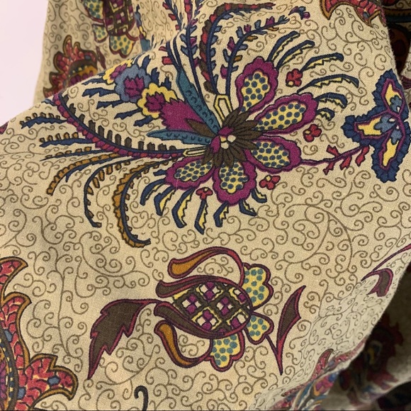 VINTAGE Oversized Paisley Shirt - Picture 2 of 3